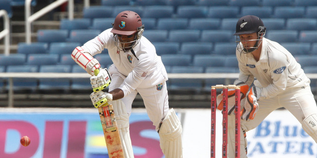 West Indies' batsman Shivnarine Chanderpaul. Photo / AP
