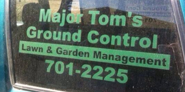 Gardener on an outer space mission.