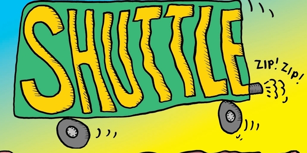 AT staff bus shuttle services is quicker than its public system. Cartoon / Peter Bromhead