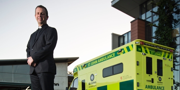 Bishop-elect Andrew Hedge feels a strong link between his faith and St John's care of the sick. Photo / Greg Bowker
