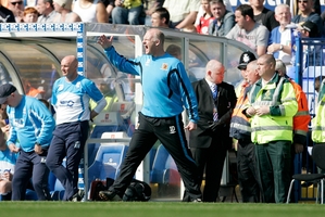 Iain Dowie managed in the Premier League with Palace, Charlton and Hull. Photo / AP