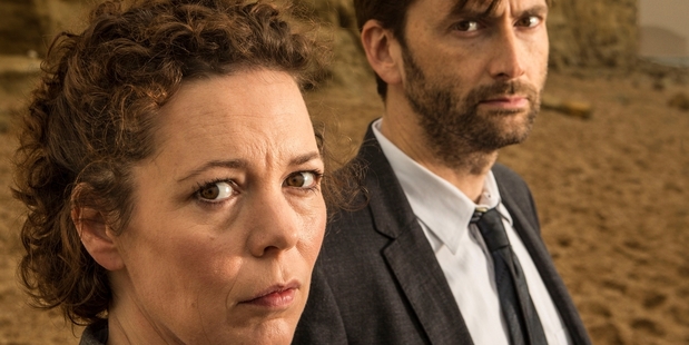 Olivia Colman plays policewoman Ellie Miller and David Tennant is detective Alec Hardy.