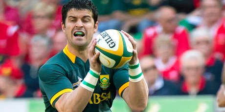 South Africa's Morne Steyn. Photo / Getty Images