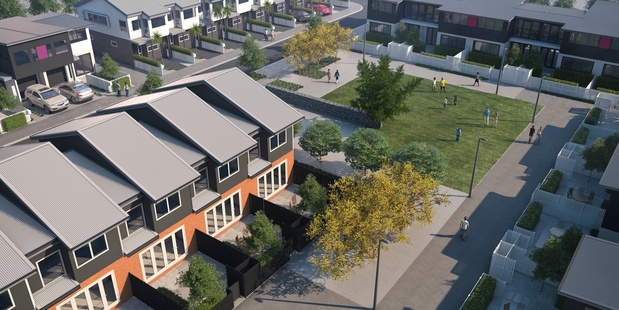 The first stage of the new affordable housing project, Springpark in Mt Wellington, is set to be completed next year.