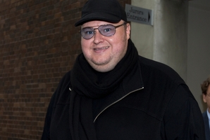 The lawyer for Kim Dotcom (right) wants notes used by journalist David Fisher for his book.