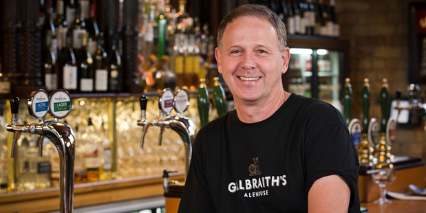 Keith Galbraith travelled to Britain to learn the secret to brewing beer the traditional way. Photo / Greg Bowker