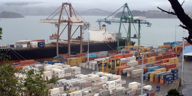 Lyttelton Port wants the ability to handle larger ships. Photo / Ross Setford