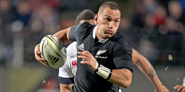 Aaron Cruden orchestrated the AB's best 40mins of the series with an explosive start at Waikato Stadium. Photo / Brett Phibbs