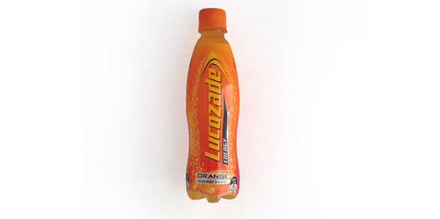 Lucozade Orange Energy Boost - $2.79 for 380ml. Photo / Wendyl Nissen