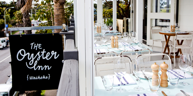 The Oyster Inn on Waiheke island. Picture / Babiche Martens.