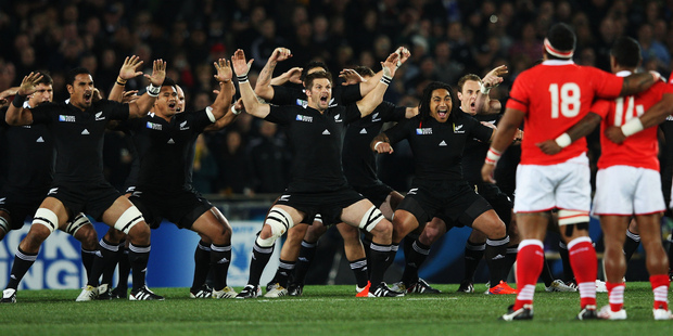 The haka may not be the best way for the All Blacks to be level-headed at the start of a test. Photo / Getty Images