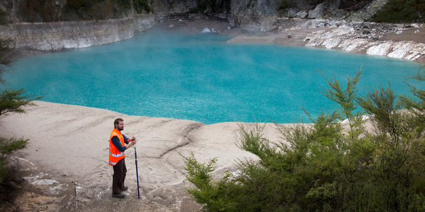 Dr Stott is leading The 1000 Springs Project. Photo / Alan Gibson