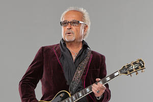 Foreigner guitarist Mick Jones.