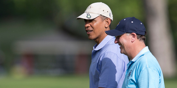 Obama bumped Key up the White House visiting schedule, which may not have been too difficult. Photo / AP