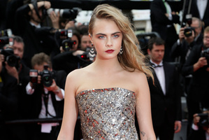 Model Cara Delevingne.
Photo / AP
