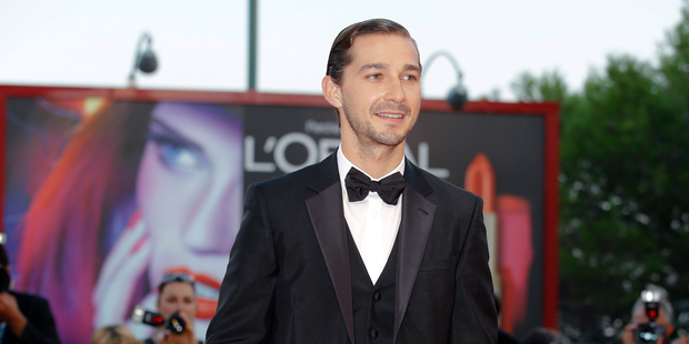 Shia LeBeouf. Photo / AP