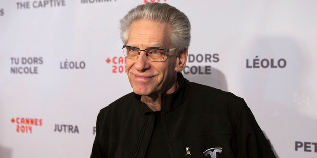Director David Cronenberg. Photo / AP