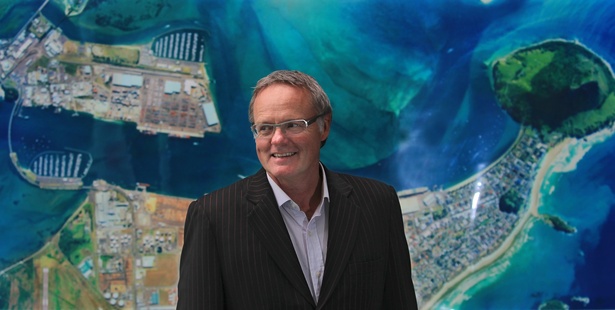 Port of Tauranga CEO Mark Cairns says the volume commitment is worth $5 billion to $6 billion and adds certainty to the port's plan for dredging. Photo / John Borren