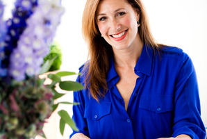 Jennifer Duncan from Illumina Soy Candles photographed at her Vernon Brown architecturally designed home. Photo / Babiche Martens.