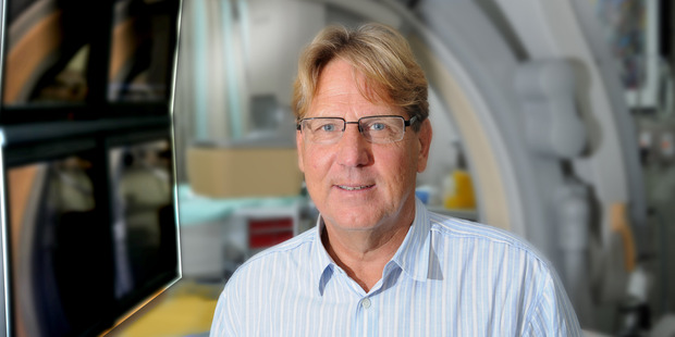Mercy cardiologist Professor John Ormiston is involved in the ultrasound therapy trial.