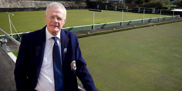 Rod College, president of the Rawhiti Bowling Club, which will be closing after 100 years. Photo / NZ Herald