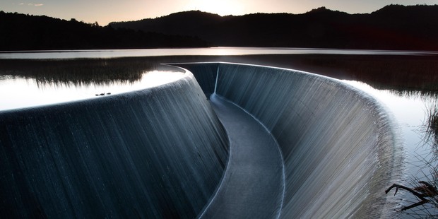 The Lower Nihotupu Dam is among Auckland's built marvels. Photo / Brett Phibbs