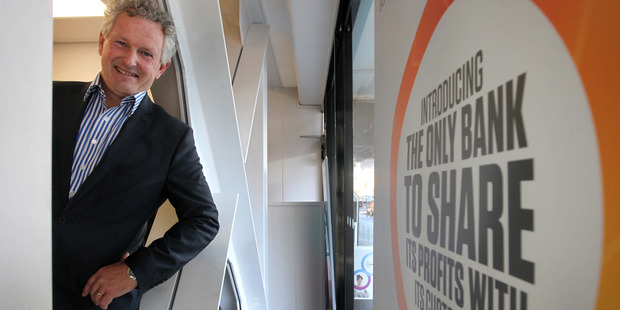 Bruce McLachlan, Wellington, chief executive of The Co-operative Bank. Photo / Duncan Brown