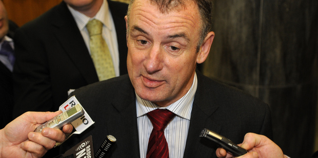 Immigration spokesman Trevor Mallard released the party's immigration policy in Wellington today at a multicultural conference. Photo / NZPA