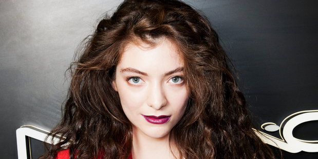 Lorde, wearing Valentino, at the local launch of her collaboration with M.A.C. Picture / Rene Vaile
