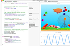 The Swift 'interactive playground' from Apple's Swift developer page. Photo / Apple Inc The Swift 'interactive playground' from Apple's Swift developer page. Photo / Apple Inc