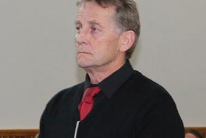 Wayne Edgerton in the dock at the Invercargill District Court yesterday. Photo / ODT