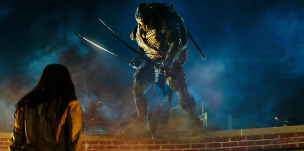 Megan Fox in the new Teenage Mutant Ninja Turtles movies.