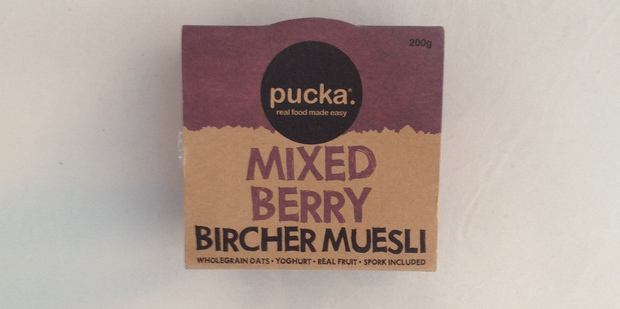 Pucka Mixed Berry Bircher Muesli. $4.99 for 200g.