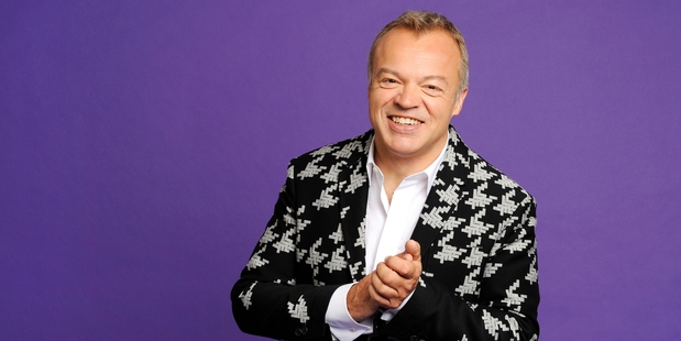 Graham Norton was spotted out on the town with Nigella Lawson. Photo / Supplied