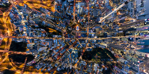 View of Auckland from Melbourne based photographers Lensaloft Photo / Andrew Griffiths / Lensaloft.com.au
