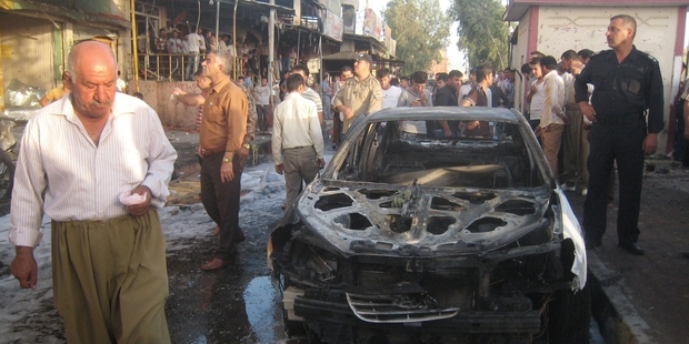 The Kurdistan Regional Government views Kirkuk as the jewel in the crown of any Kurdish state but the city has been rocked by suicide attacks. Photo / AP