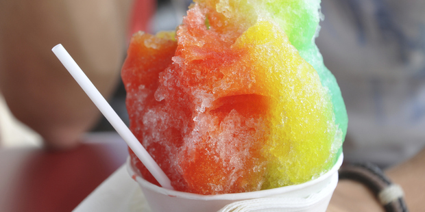 Sweet and syrupy, sno cones are in high demand on sweltering days. Photo / Thinkstock