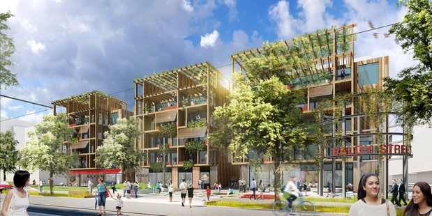 People can buy Wynyard Quarter village apartments off plans later this year, with completion expected by 2017.