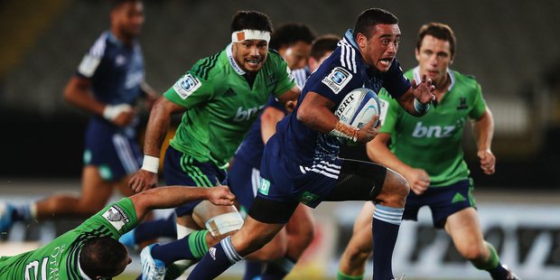 Bryn Hall has been the player who has most often best assessed the right places to attack for the Blues. Photo / Getty Images