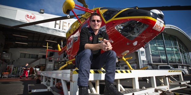 Dazza Sherwin says every one of his flying missions counts. Photo / Greg Bowker
