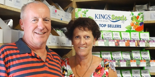 Gerard and Barbara Martin are committed to expanding their organic seed range every season. Photo/Supplied