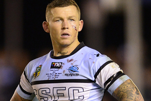 Cronulla sacked five-eighth Todd Carney. Photo / Getty Images.