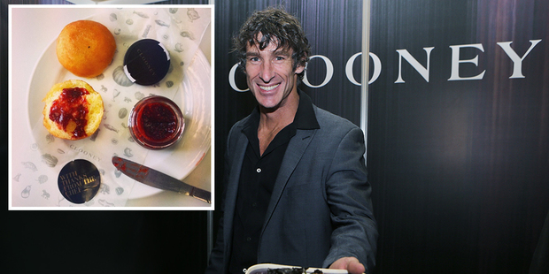 Brioche with chia jam from Clooney, owned by Tony Stewart. Photo / Instagram; Norrie Montgomery