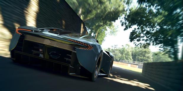 Aston Martin have created the DP-100 concept for Gran Turismo 6 owners to download and race. Photo / Supplied