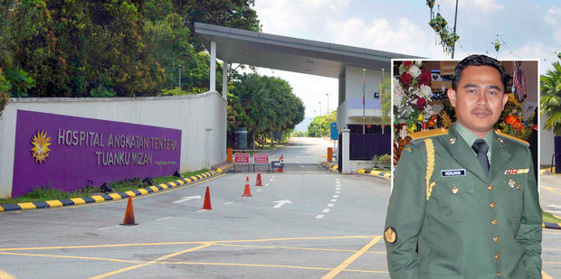 A senior doctor at the hospital says Rizalman (inset) might need further psychiatric evaluation.