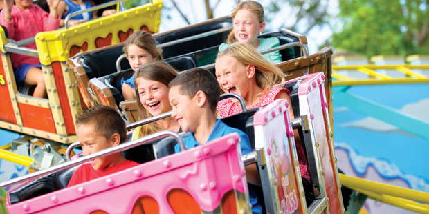 Rainbow's End is a great place for holiday fun.
