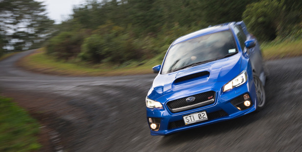 A clever centre diff gives the Subaru WRX STI nicely balanced AWD performance, whether you need extra power in front or in the rear. Pictures / Ted Baghurst