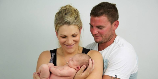Young father Robert Barr died suddenly after a workplace accident. He leaves behind wife Laura Barr and baby Asher.
