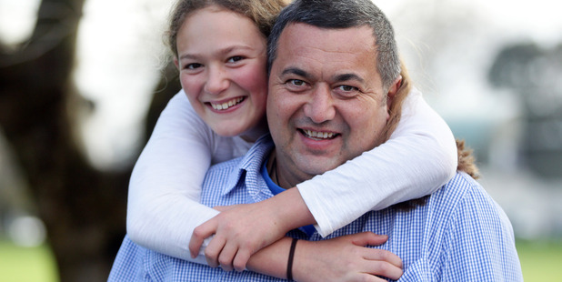 Rob Donley and his daughter deal with their ADHD using an approach they call 'wizards and muggles'. Photo / Doug Sherring