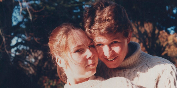 David Cunliffe aged 21 and Karen Price aged 18 at Otago University. Photo / Supplied